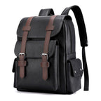 VINTAGE FASHION LEATHER MULTI POCKET BACKPACK 16219572W