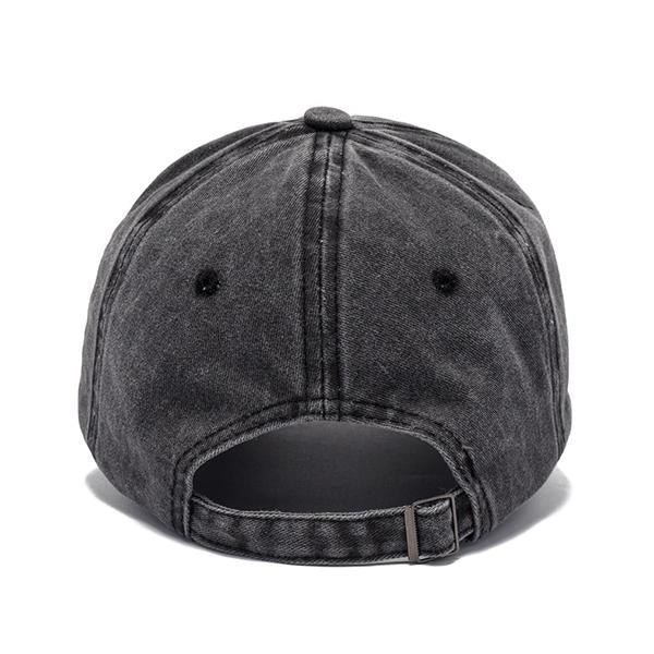 Men's Distressed Vintage Print Baseball Cap 79415758M