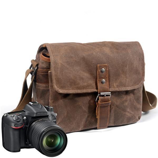 VINTAGE CANVAS CAMERA BAG