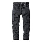 CASUAL STRAIGHT MULTI-POCKET CARGO PANTS 05518675M (BELT EXCLUDED)